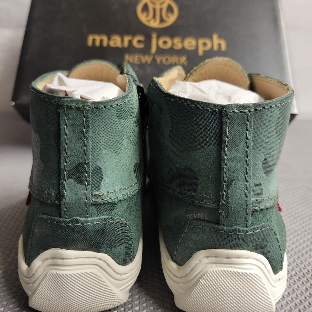 NIB Marc Joseph West Houston Camo Green Kids Bootie - Picture 3 of 5